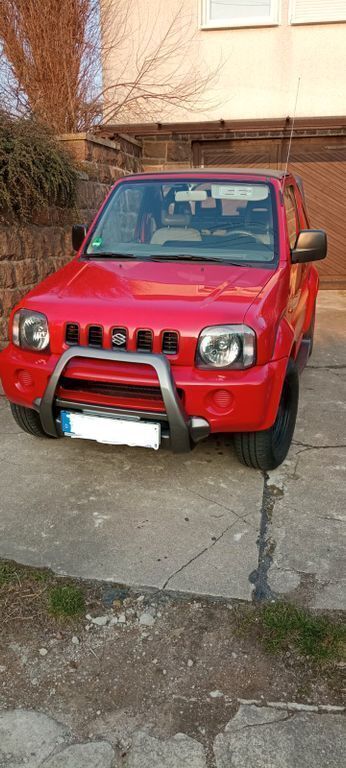 Rot Gebraucht 2004 Suzuki Jimny SUV | 10.200 € (Fairer Preis) - Bild 1/4