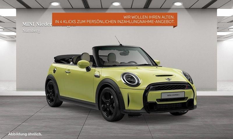 Gelb Gebraucht 2022 Mini Cooper S Cabriolet Cabrio | 31.490 € (Fairer Preis) - Bild 1/4