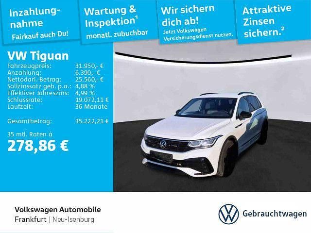 Weiß Gebraucht 2022 VW Tiguan R-line SUV | 31.950 € (Guter Preis) - Bild 1/4