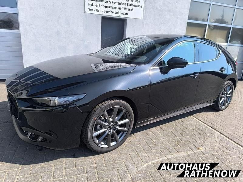 Gebraucht Mazda 3 Exclusive-Line 150 PS (110 kW) 2023 Schwarz Kleinwagen