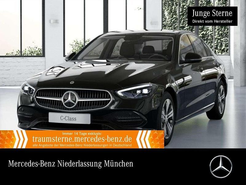 Schwarz Gebraucht 2024 Mercedes C220 Advanced Plus Limousine | 38.890 € (Fairer Preis) - Bild 1/3