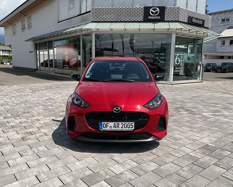 Rot Gebraucht 2024 Mazda 2 Center-Line Limousine | 22.399 € (Etwas zu teuer) - Bild 1/4