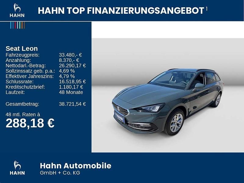 Neu Seat Leon 116 PS (85 kW) 2026 Blau Kombi