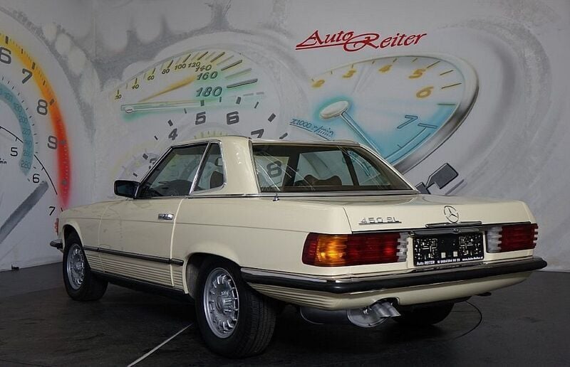 Gebraucht Mercedes SL450 218 PS (160 kW) 1978 Weiß Cabrio