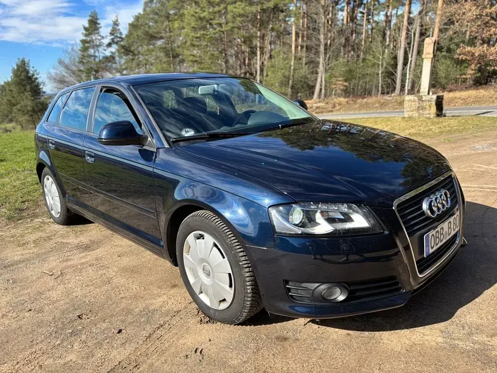 Gebraucht Audi A3 Ambition 125 PS (91 kW) 2009 Blau Kleinwagen