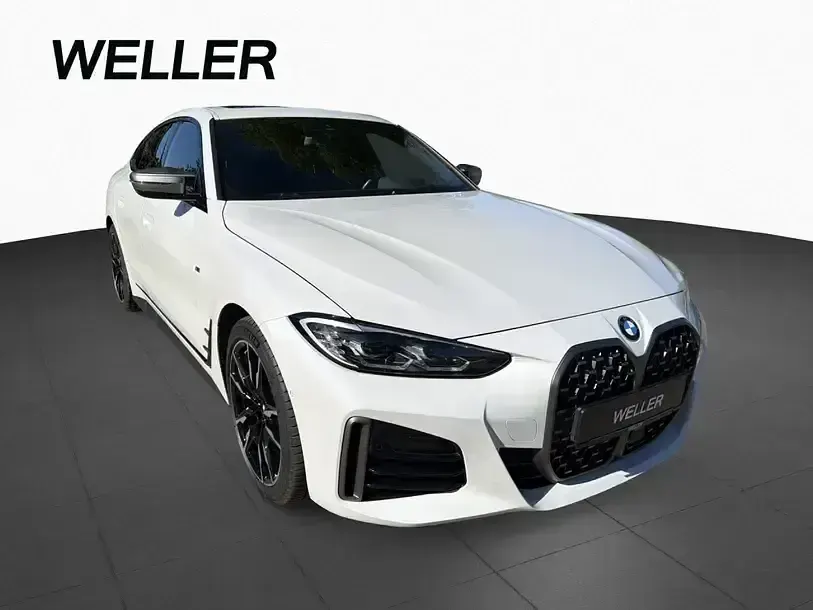 Gebraucht BMW M440 M Sport 374 PS (275 kW) 2023 Mineralweiß (weiß) Limousine