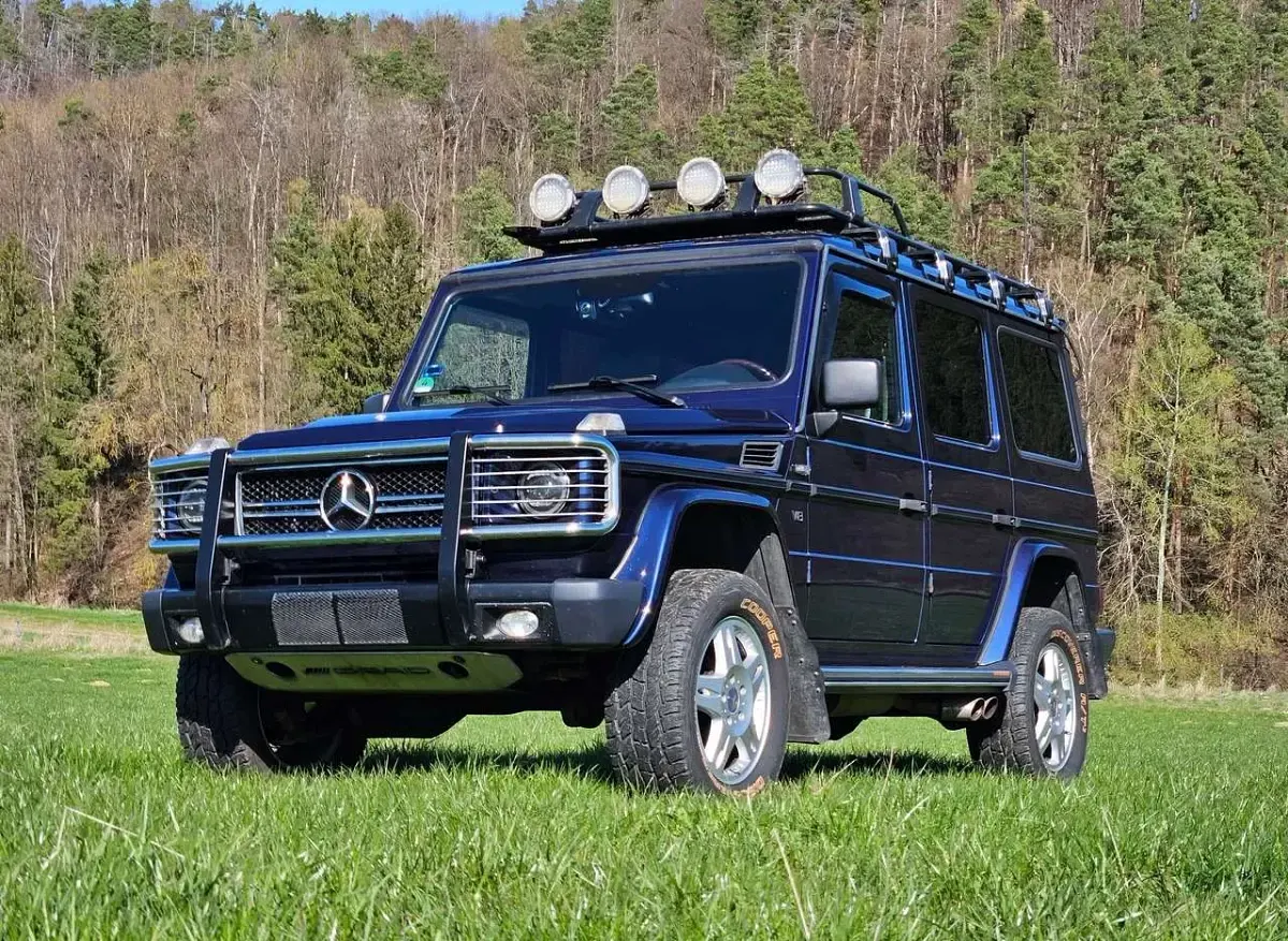 Usata Mercedes G500 296 CV (217 kW) 1998 Blu SUV