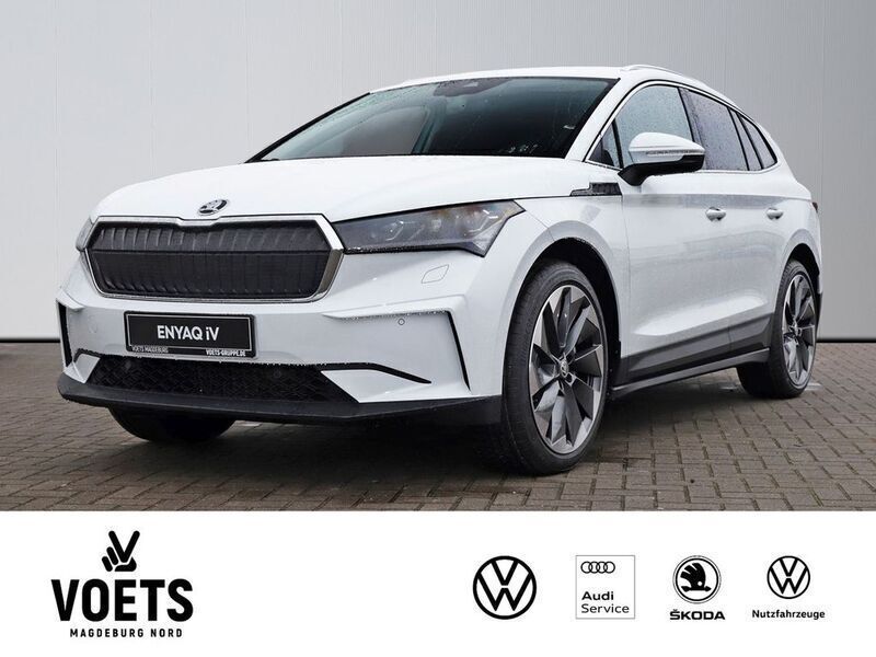 Weiß Neu 2025 Skoda Enyaq iV Loft SUV | 48.795 € (Superpreis) - Bild 1/4
