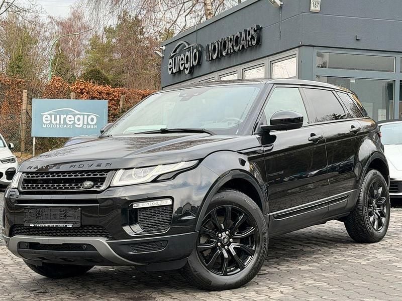Schwarz Gebraucht 2018 Land Rover Range Rover evoque SE SUV | 15.890 € (Superpreis) - Bild 1/4