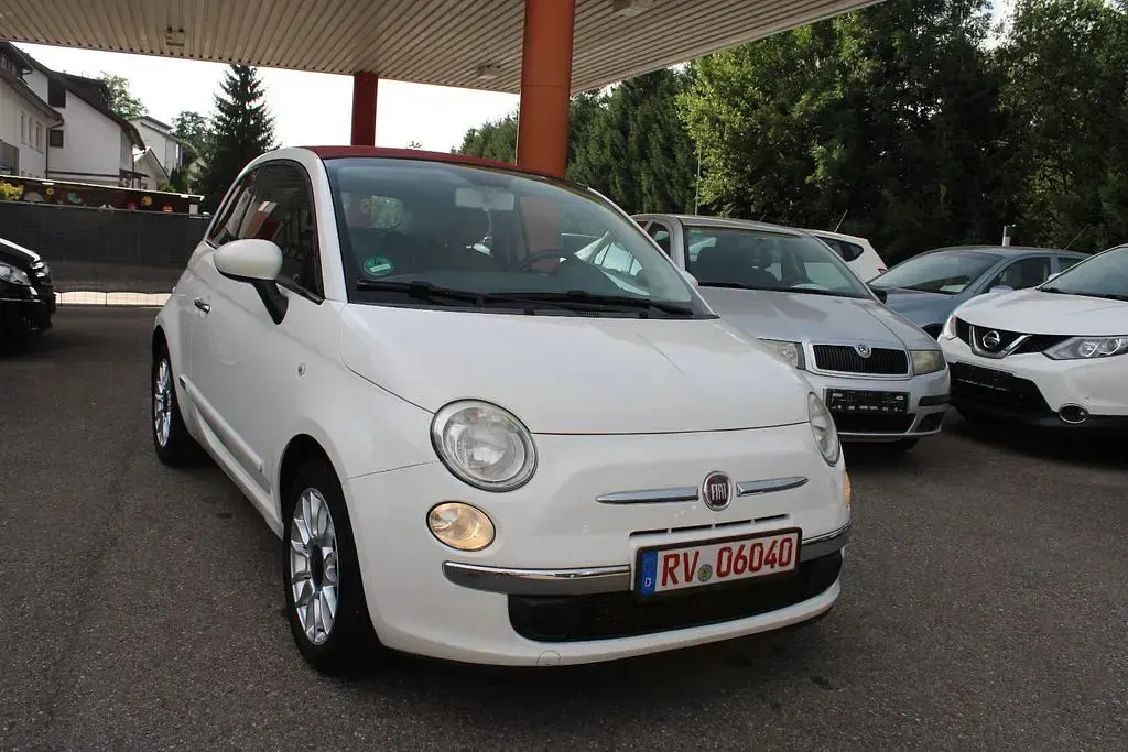 Gebraucht Fiat 500C Lounge 95 PS (69 kW) 2011 Weiß Cabrio