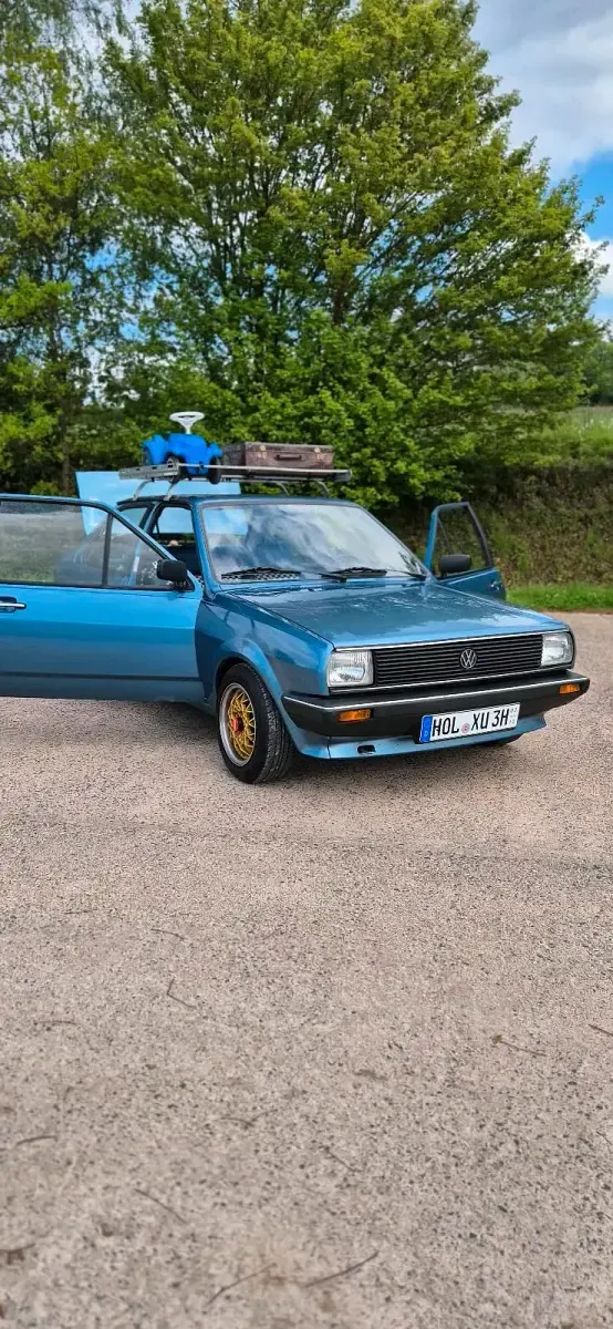 Gebraucht VW Derby 40 PS (29 kW) 1982 Blau Limousine