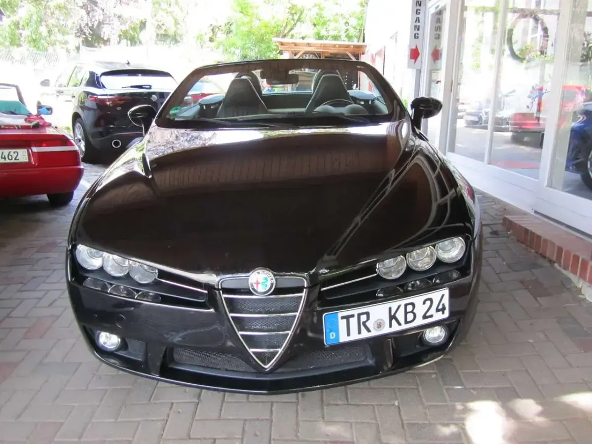 Gebraucht Alfa Romeo Spider Exclusive 185 PS (136 kW) 2007 Schwarz Cabrio