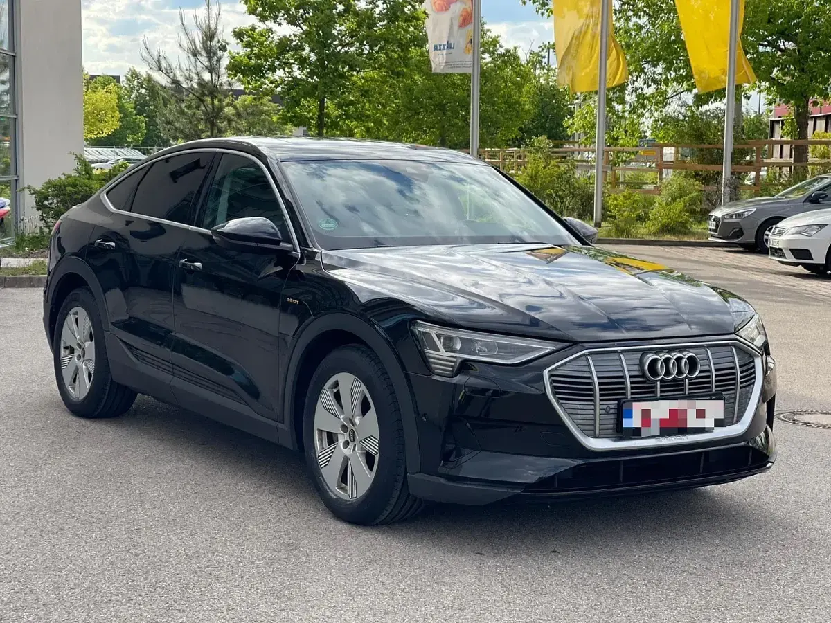 Brugt Audi e-tron Ambiente 230 kW (313 HK) 2020 Sort SUV
