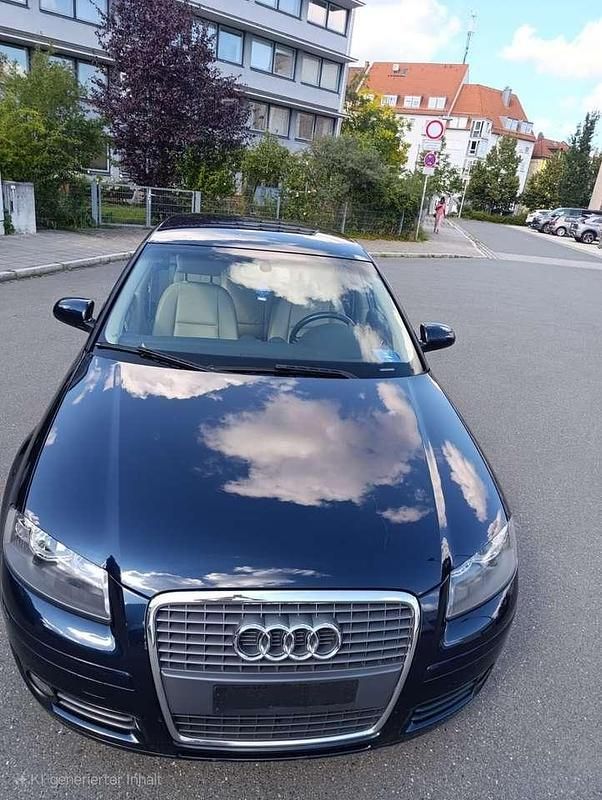 Blau Gebraucht 2007 Audi A3 Sportback Ambiente Kombi | 5.800 € (Fairer Preis) - Bild 1/4