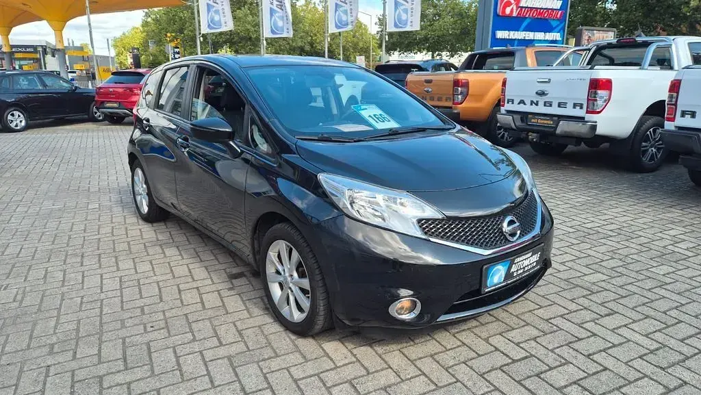 Gebraucht Nissan Note Acenta+ 98 PS (72 kW) 2016 Schwarz Kleinwagen
