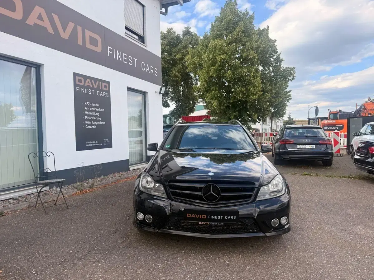 Gebraucht Mercedes C250 AMG line 204 PS (150 kW) 2011 Schwarz Kombi