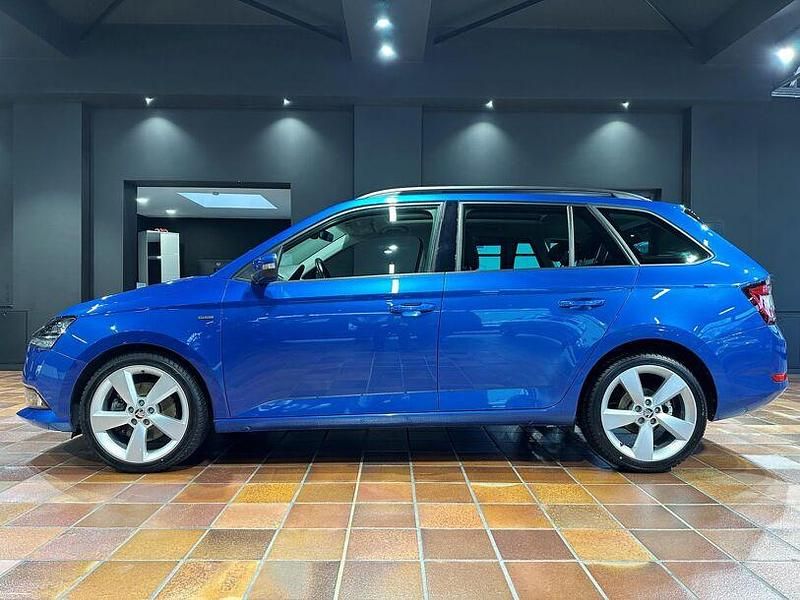 Gebraucht Skoda Fabia Best of 95 PS (69 kW) 2021 Raceblau metallic Kombi