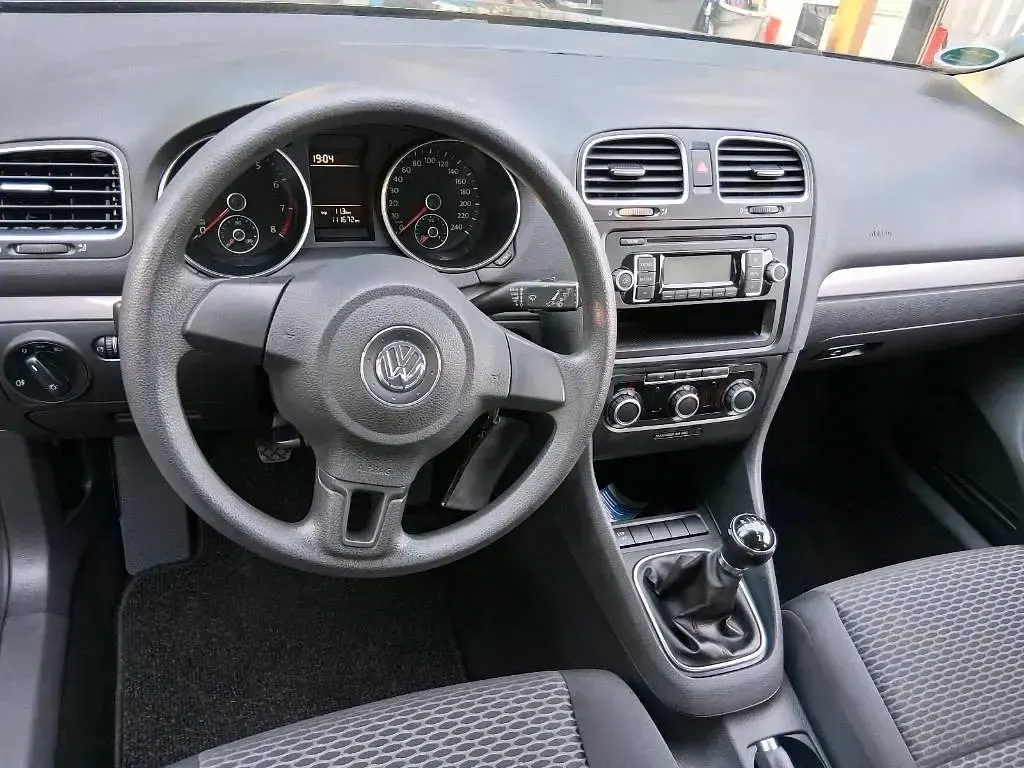 Gebraucht VW Golf VI 80 PS (58 kW) 2009 Schwarz Kleinwagen