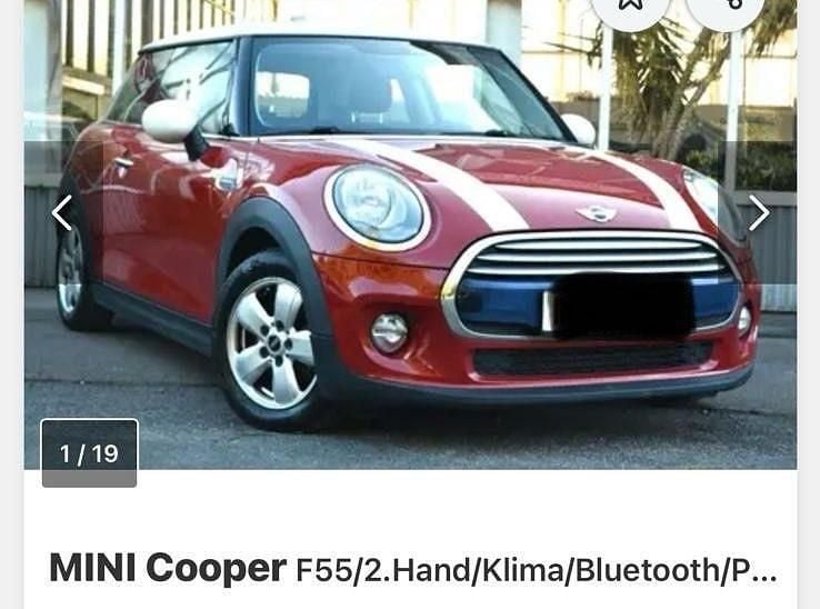 Gebraucht Mini Cooper 136 PS (100 kW) 2014 Rot Kleinwagen