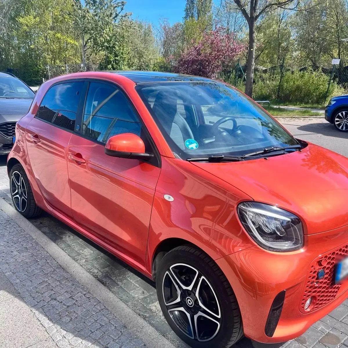 Gebraucht Smart ForFour Electric Drive 60 kW (82 PS) 2020 Orange Kleinwagen