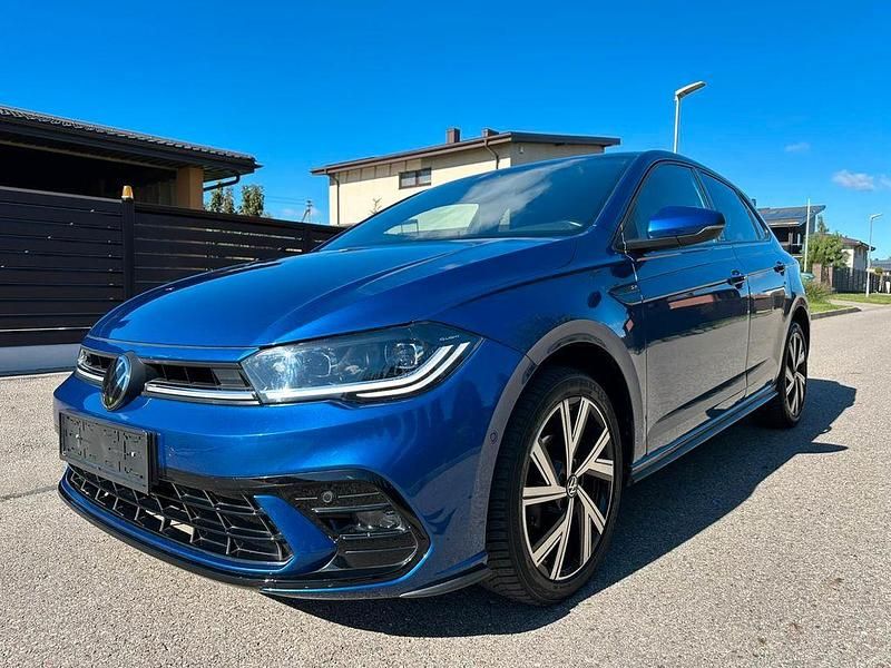 Blau Gebraucht 2022 VW Polo R-line Limousine | 18.990 € (Fairer Preis) - Bild 1/4