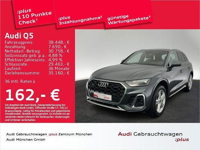 Daytonagrau perleffekt Gebraucht 2022 Audi Q5 S-Line SUV | 41.449 € (Fairer Preis) - Bild 1/2