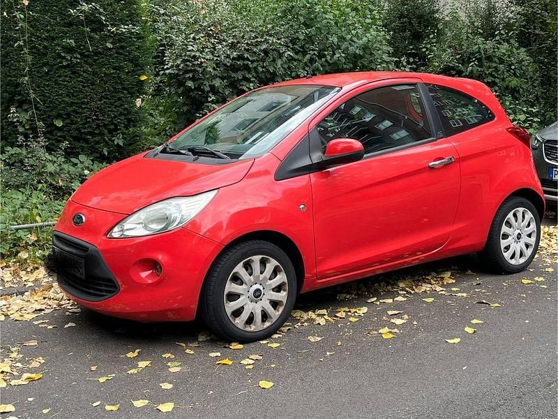 Rot Gebraucht 2009 Ford Ka Titanium Kleinwagen | 1.500 € (Superpreis) - Bild 1/4