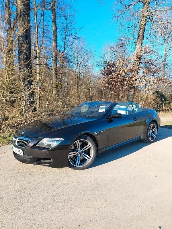 Schwarz Gebraucht 2008 BMW M6 Cabriolet Cabrio | 33.900 € (Fairer Preis) - Bild 1/4