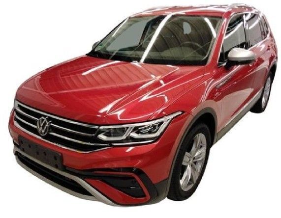 Rot Gebraucht 2024 VW Tiguan Allspace Elegance SUV | 45.230 € (Fairer Preis) - Bild 1/3