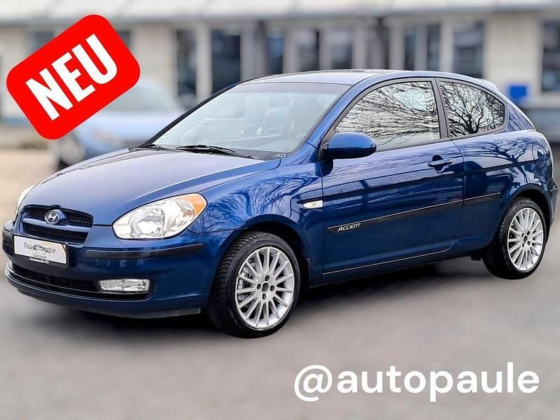 Gebraucht Hyundai Accent 97 PS (71 kW) 2006 Blau Kleinwagen