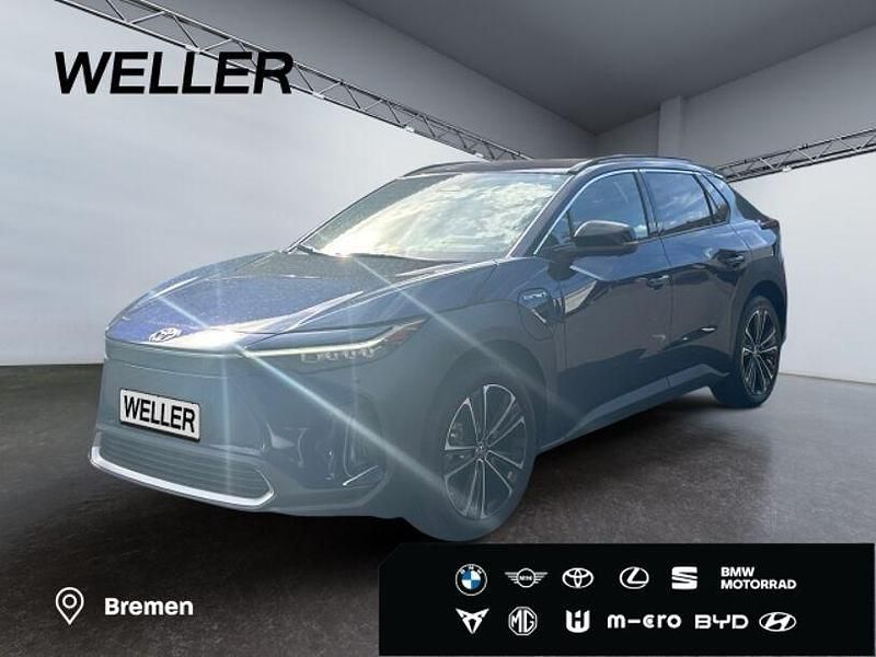 Regentblau metallic Gebraucht 2023 Toyota bZ4X SUV | 31.880 € (Fairer Preis) - Bild 1/3