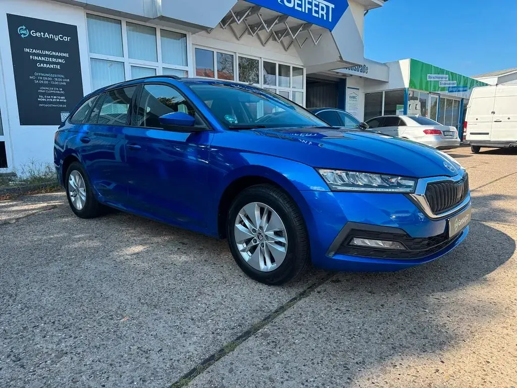 Gebraucht Skoda Octavia Ambition 116 PS (85 kW) 2023 Blau Kombi