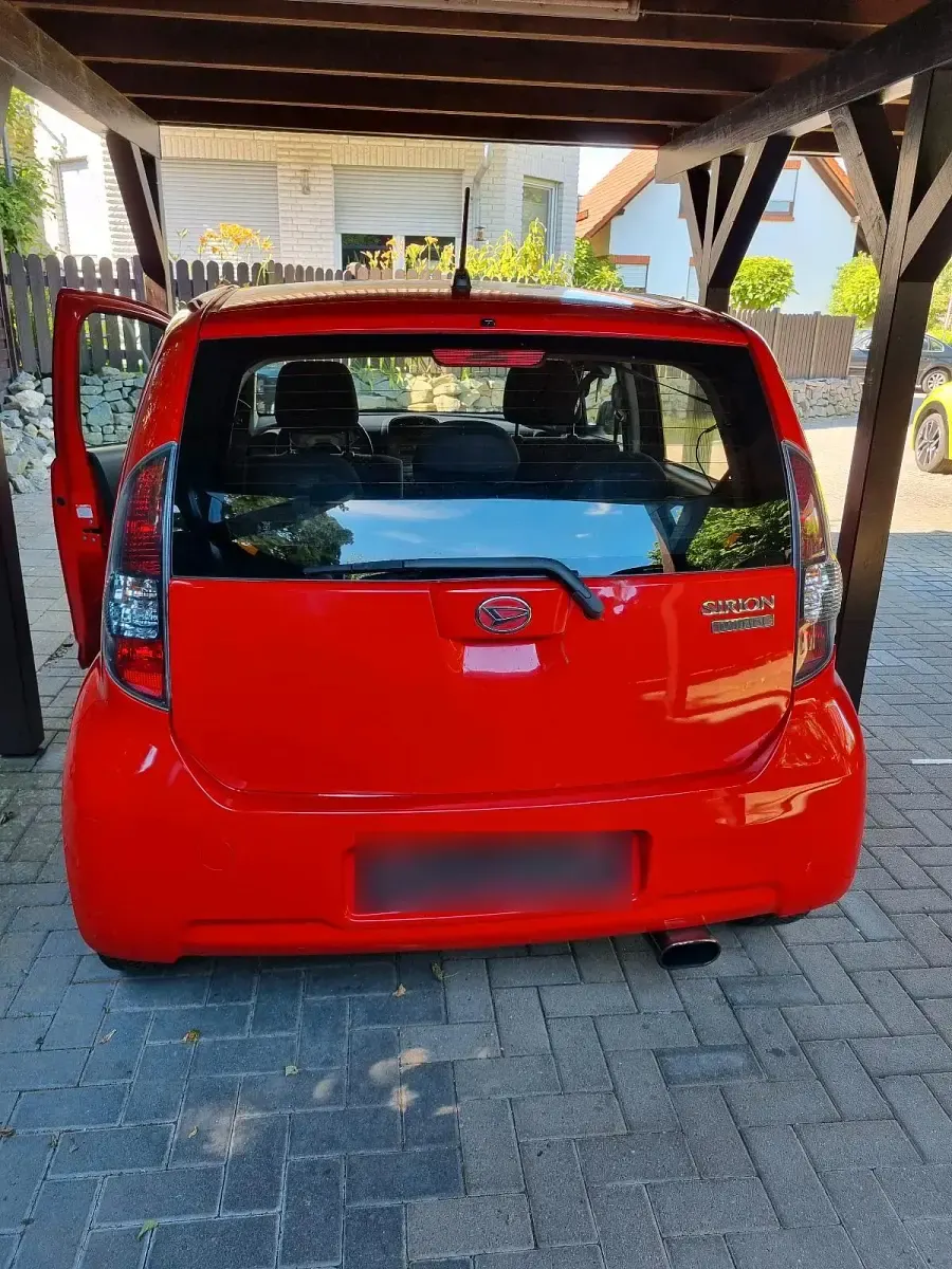 Gebraucht Daihatsu Sirion 91 PS (66 kW) 2008 Rot Kleinwagen
