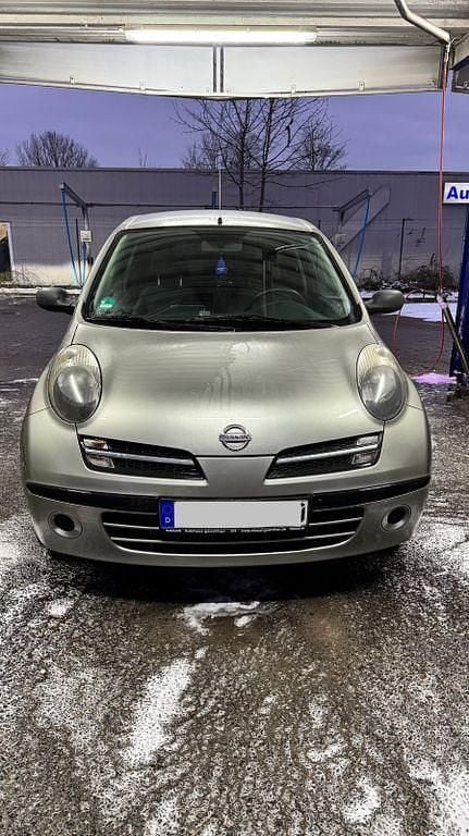 Grau Gebraucht 2007 Nissan Micra City Kleinwagen | 1.499 € (Guter Preis) - Bild 1/4