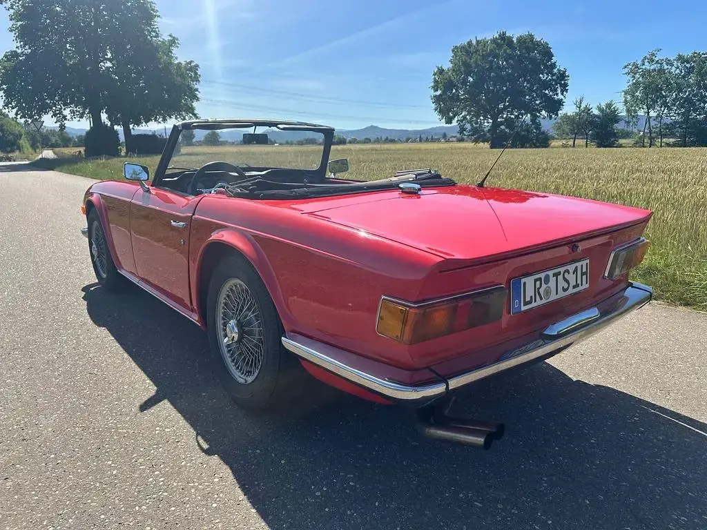 Gebraucht Triumph TR6 95 PS (69 kW) 1972 Rot Cabrio