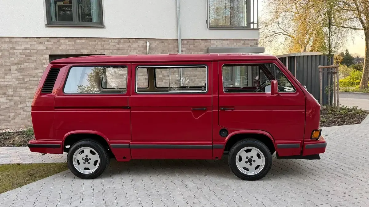 Gebraucht VW T3 50 PS (36 kW) 1982 Rot Van