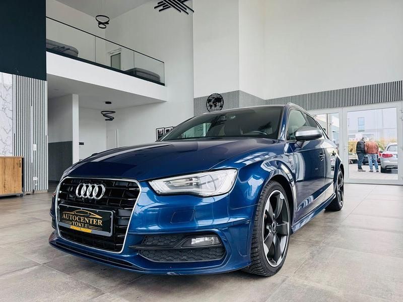 Blau Gebraucht 2015 Audi A3 S-Line Limousine | 12.990 € (Guter Preis) - Bild 1/4