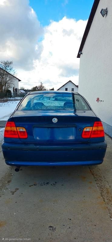 Gebraucht BMW 316 116 PS (85 kW) 2003 Blau Limousine