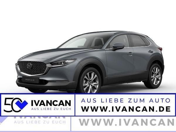 Grau (polymetal gray) Neu 2025 Mazda CX-30 Exclusive-Line SUV | 33.650 € - Bild 1/4