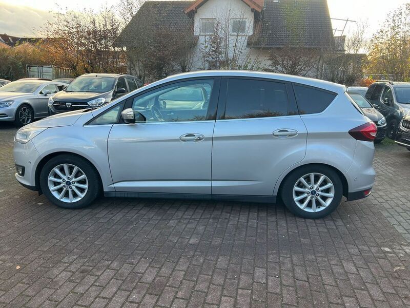 Gebraucht Ford C-MAX Titanium 150 PS (110 kW) 2018 Polarsilber metallic Van / Kleinbus