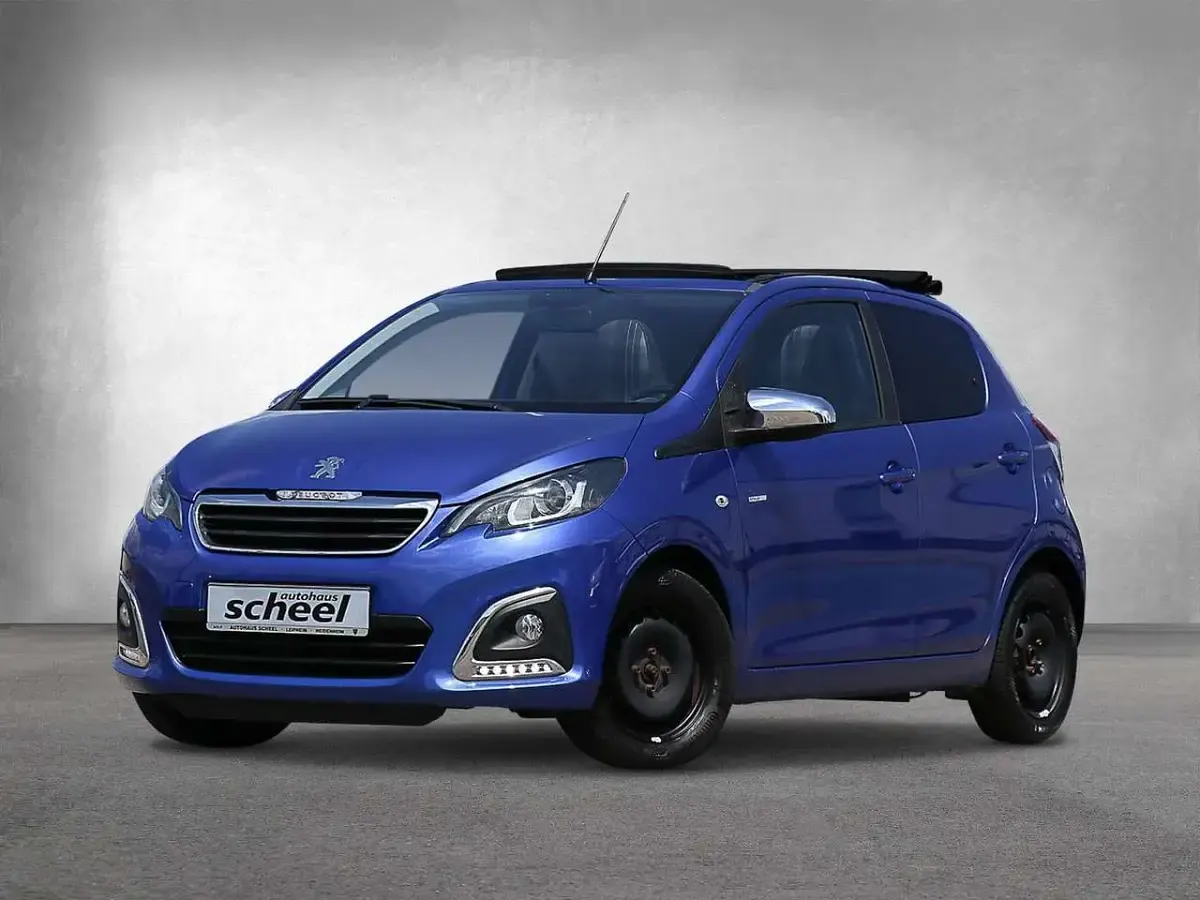 Gebraucht Peugeot 108 Style 72 PS (52 kW) 2018 Blau Limousine