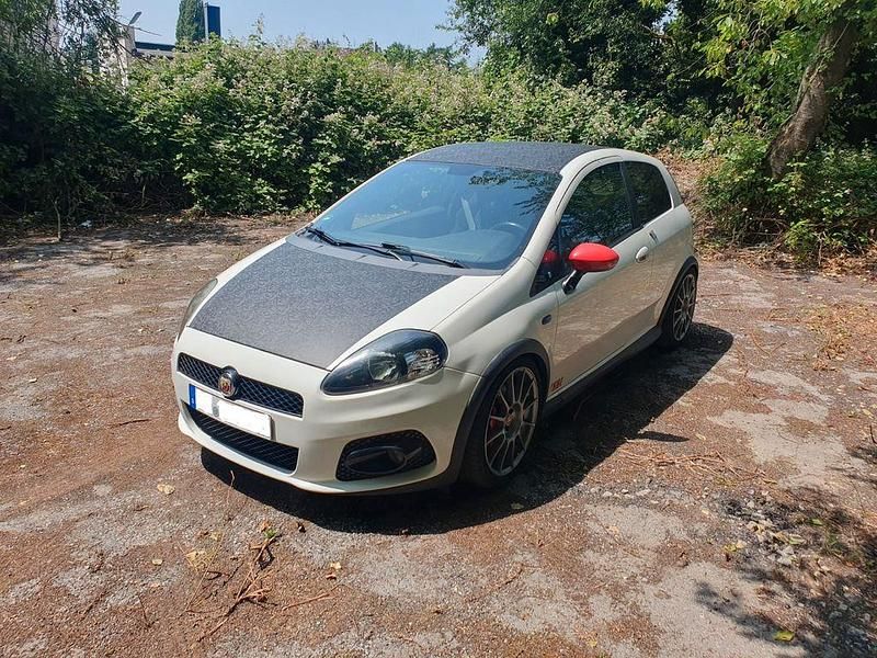 Gebraucht Abarth Grande Punto 155 PS (114 kW) 2008 Weiß Kleinwagen