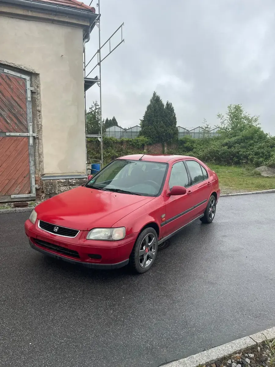 Usata Honda Civic 90 CV (66 kW) 1997 Rosso Berlina