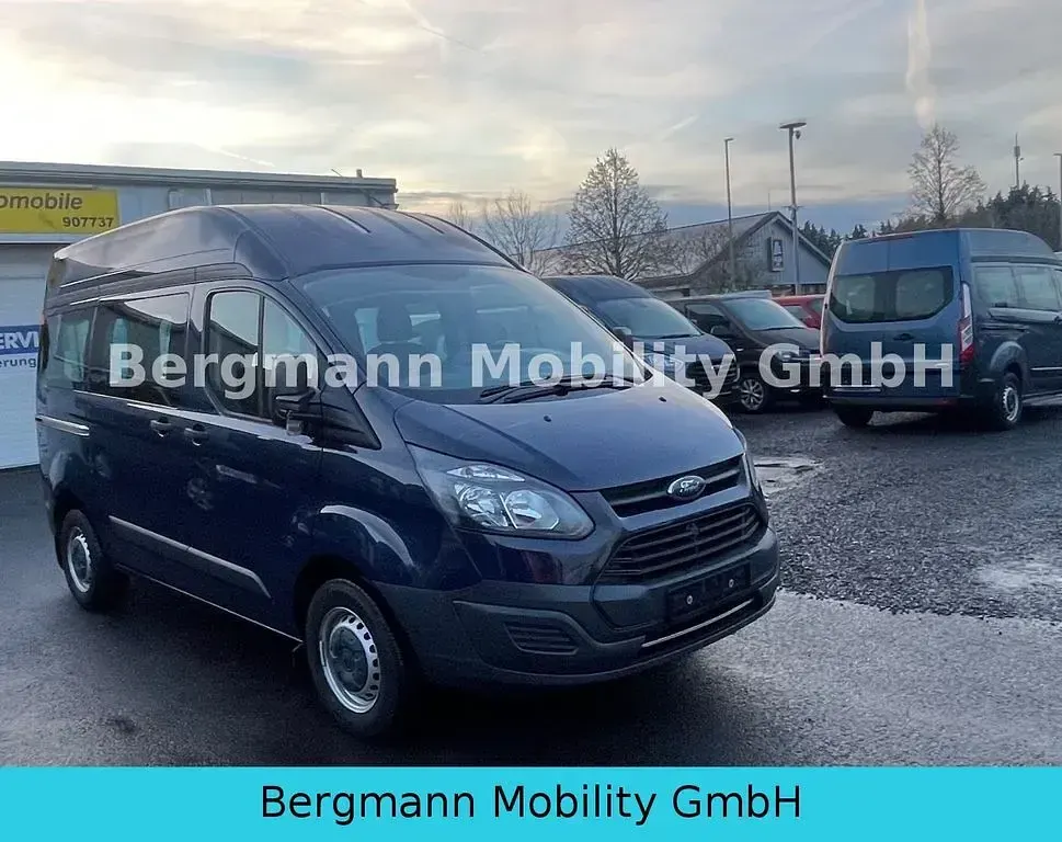 Gebraucht Ford Transit Custom 105 PS (77 kW) 2017 Blau Van / Kleinbus