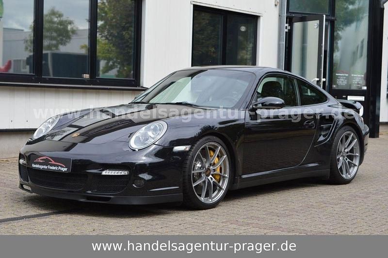 Schwarz Gebraucht 2009 Porsche 911 Turbo Coupé | 99.990 € (Fairer Preis) - Bild 1/4