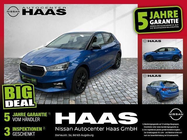 Raceblau metallic Gebraucht 2023 Skoda Fabia Style Limousine | 17.980 € (Guter Preis) - Bild 1/4