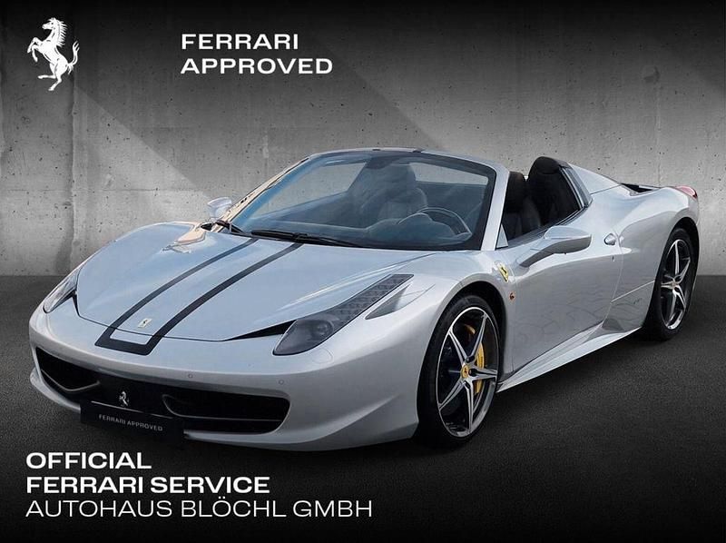 Silber Gebraucht 2014 Ferrari 458 Cabrio | 205.900 € - Bild 1/4