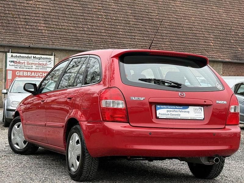 Gebraucht Mazda 323F Exclusive 98 PS (72 kW) 2002 Rot Limousine