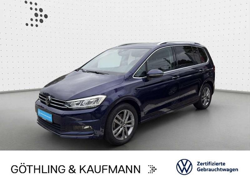 Atlantik blue metallic Gebraucht 2023 VW Touran Highline Van / Kleinbus | 30.960 € (Fairer Preis) - Bild 1/3