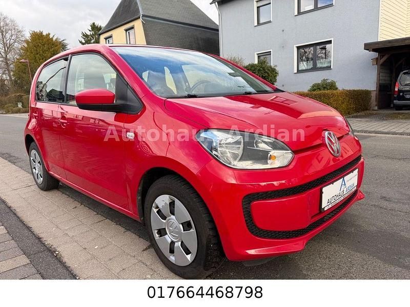 Gebraucht VW up! move up! 60 PS (44 kW) 2016 Rot Kleinwagen
